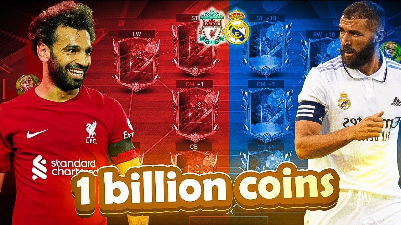 في مليار كوينز $ !اقوى تشكيلة لقمة دوري أبطال أوروبا🔥! ليفربول × ريال مدريد !فيفاموبايل | FIFAMOBILE