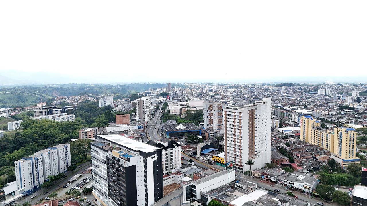 Sector Parque  Fundadores, desde DJI FLIP