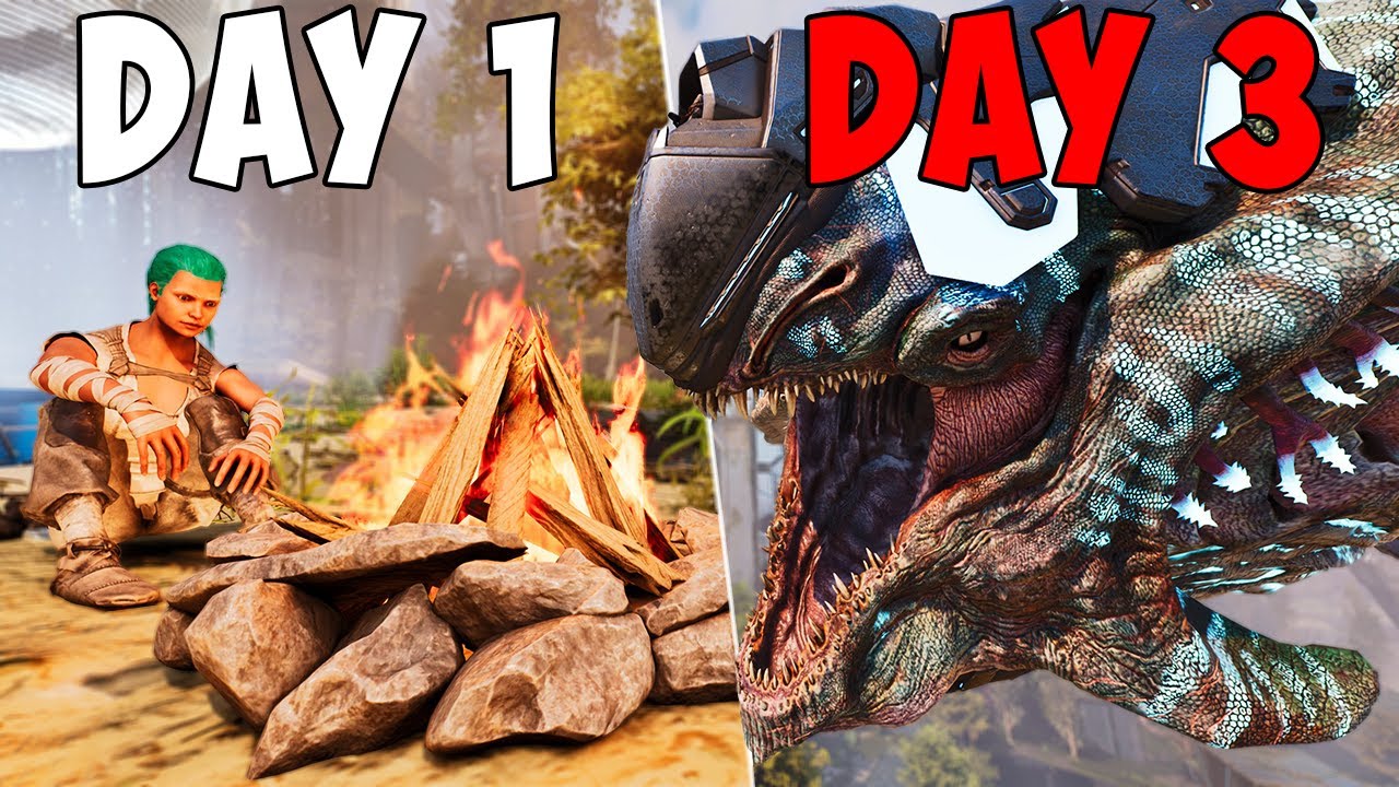 How A 50,000 HOUR Tribe DOMINATES EXTINCTION - Ark Small Tribes (Full Movie)