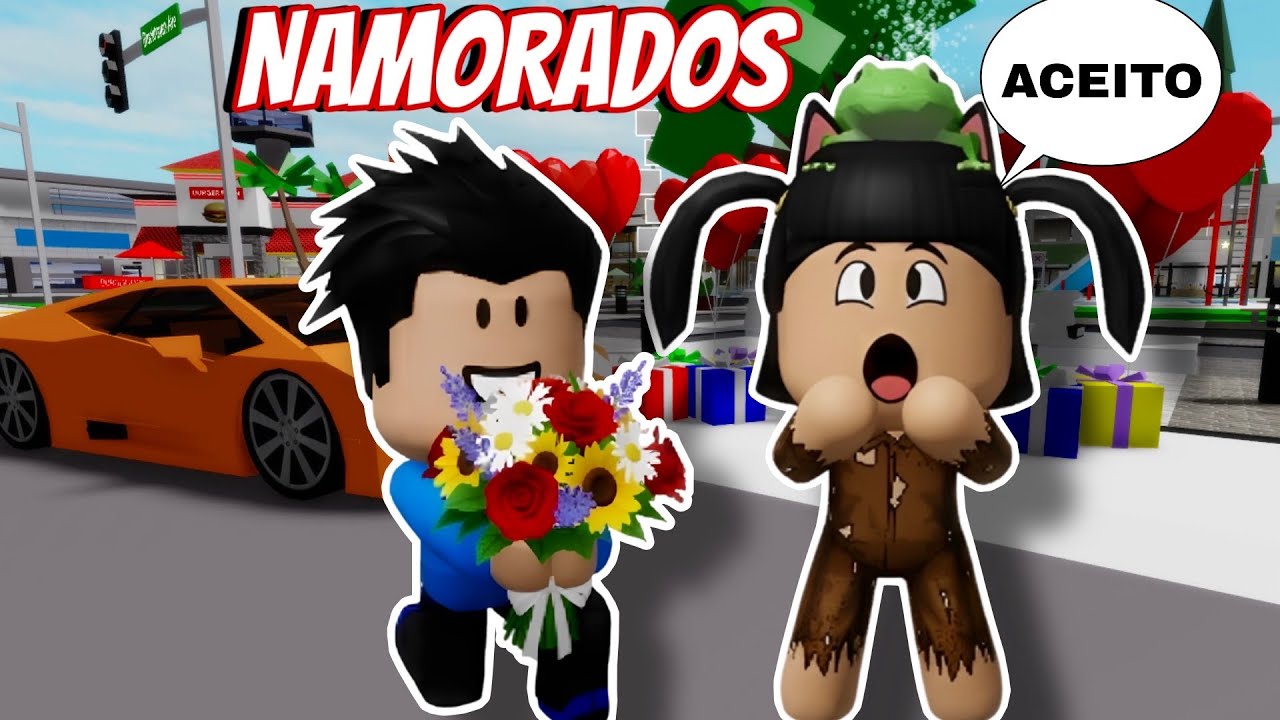 A BEBÊ FOI PEDIDA EM NAMORO NO BROOKHAVEN! Roblox
