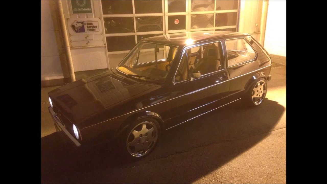 Golf 1 G60 Tribute