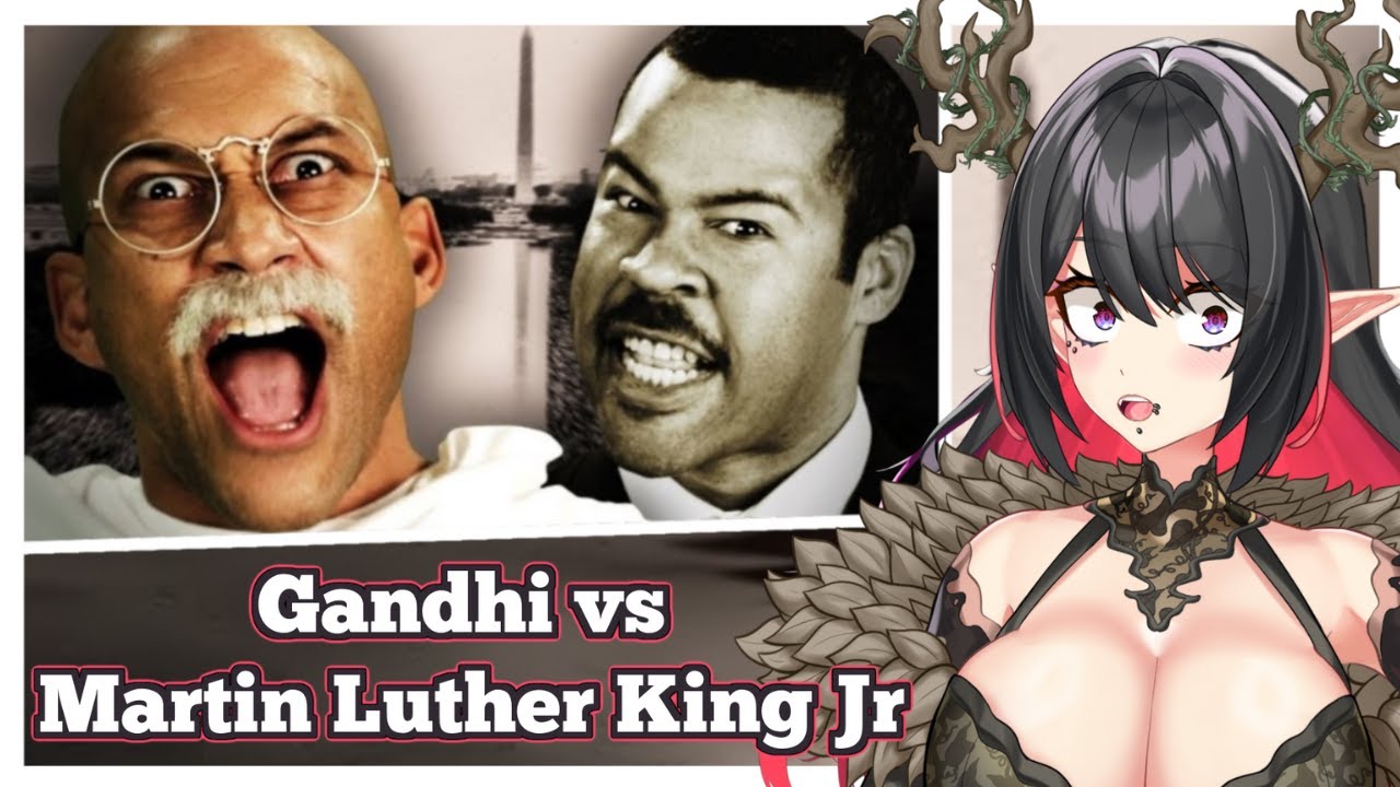 Elara Reacts To Gandhi vs Martin Luther King Jr. Epic Rap Battles of History