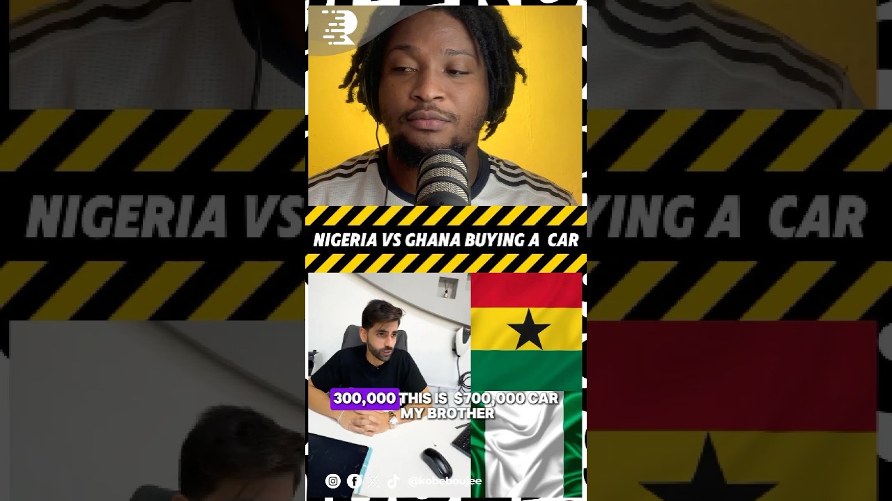 Как жители Ганы и Нигерии покупают автомобили в своих странах 😂🇬🇭🇳🇬