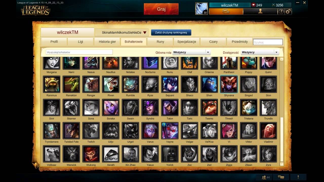 Mystery gift #3 Legendarne skórki !