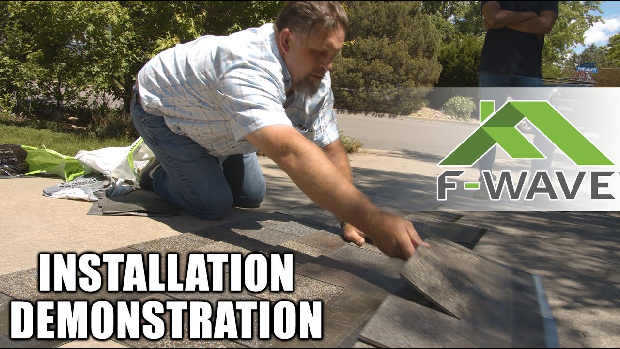 F-Wave Roofing Material [Install Demo] | Foothills Roofing & Exteriors