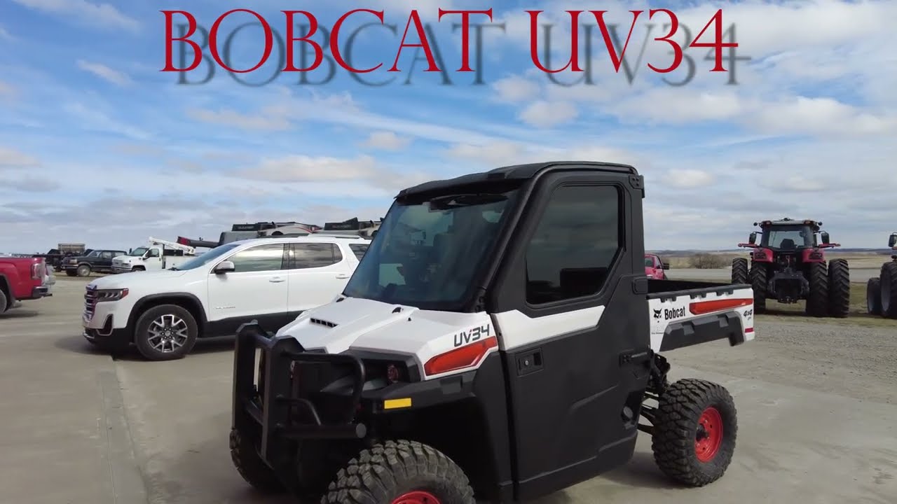 Bobcat UV34 Utility Vehicle - UTV - Side by Side - Вездеход - Превращает работу в удовольствие!