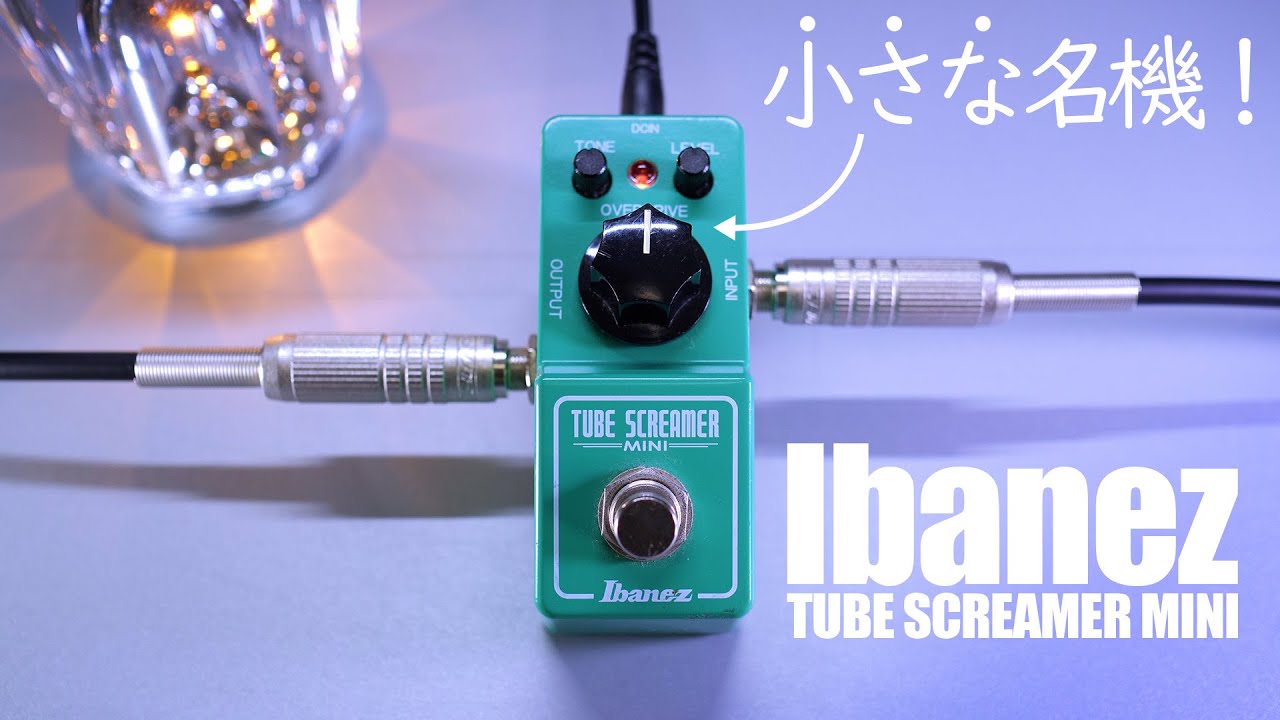 Невероятный ультрамаленький Tube Screamer! / Ibanez TSMINI Tube Screamer Mini