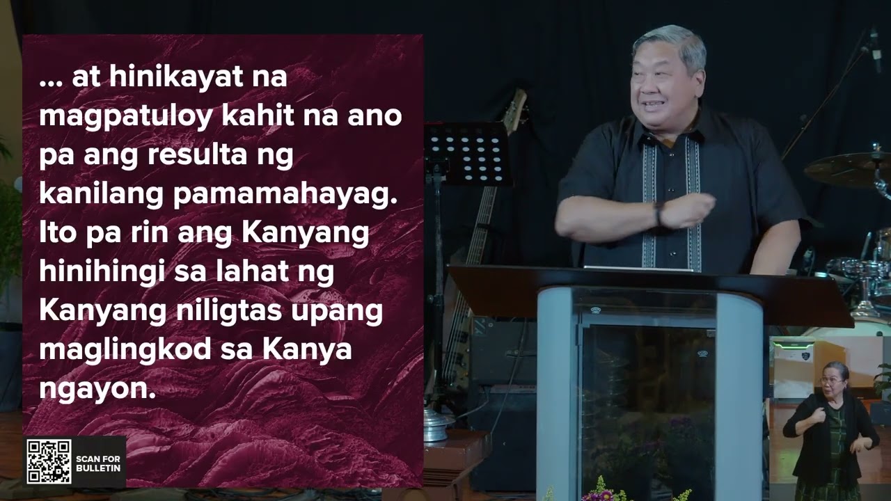Sunday Sermon • Luke 9:1-6; Matthew 10:5-15; Mark 6:7-13 • Pagsunod sa Pagsugo ng Panginoon