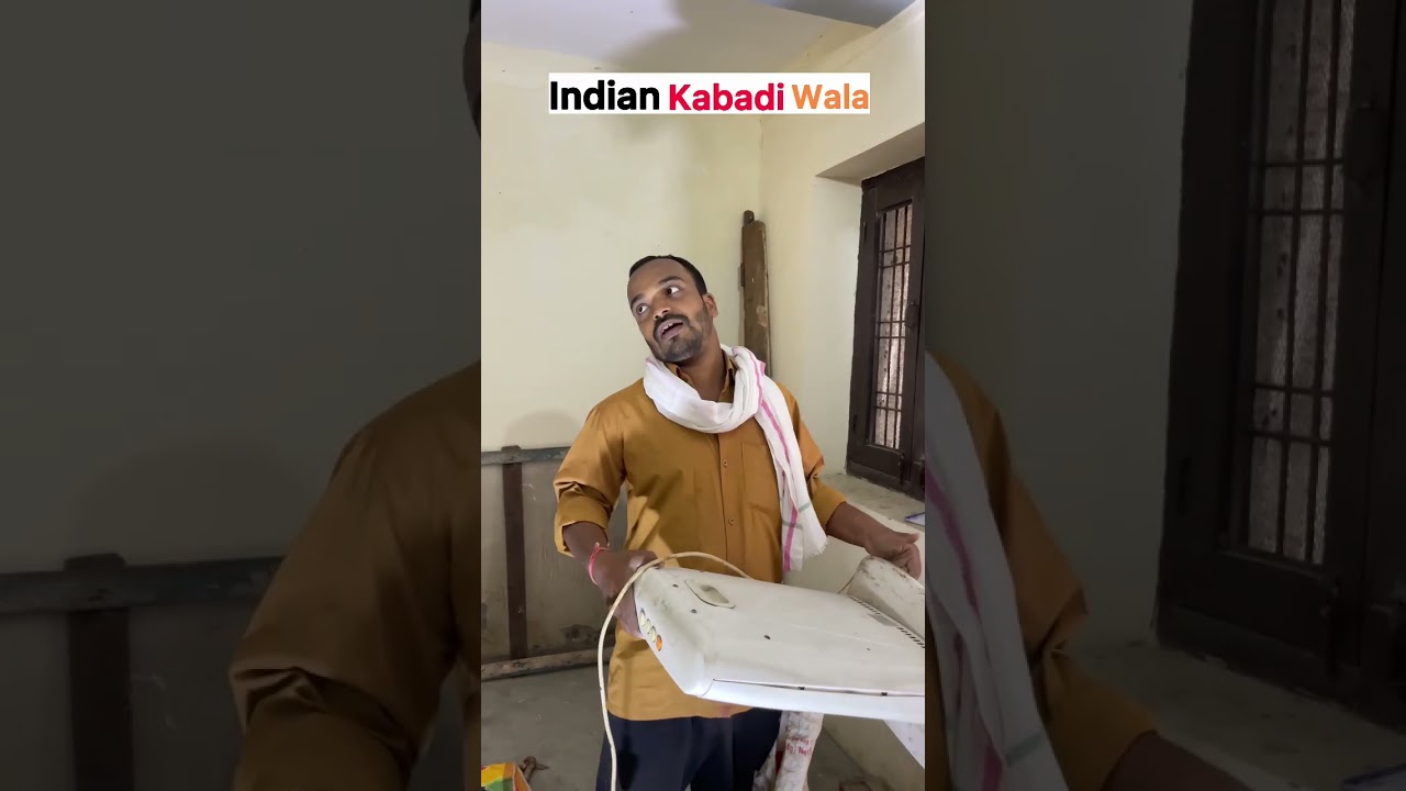 Indian kabadi wala #funny #comedy #relatable #friends