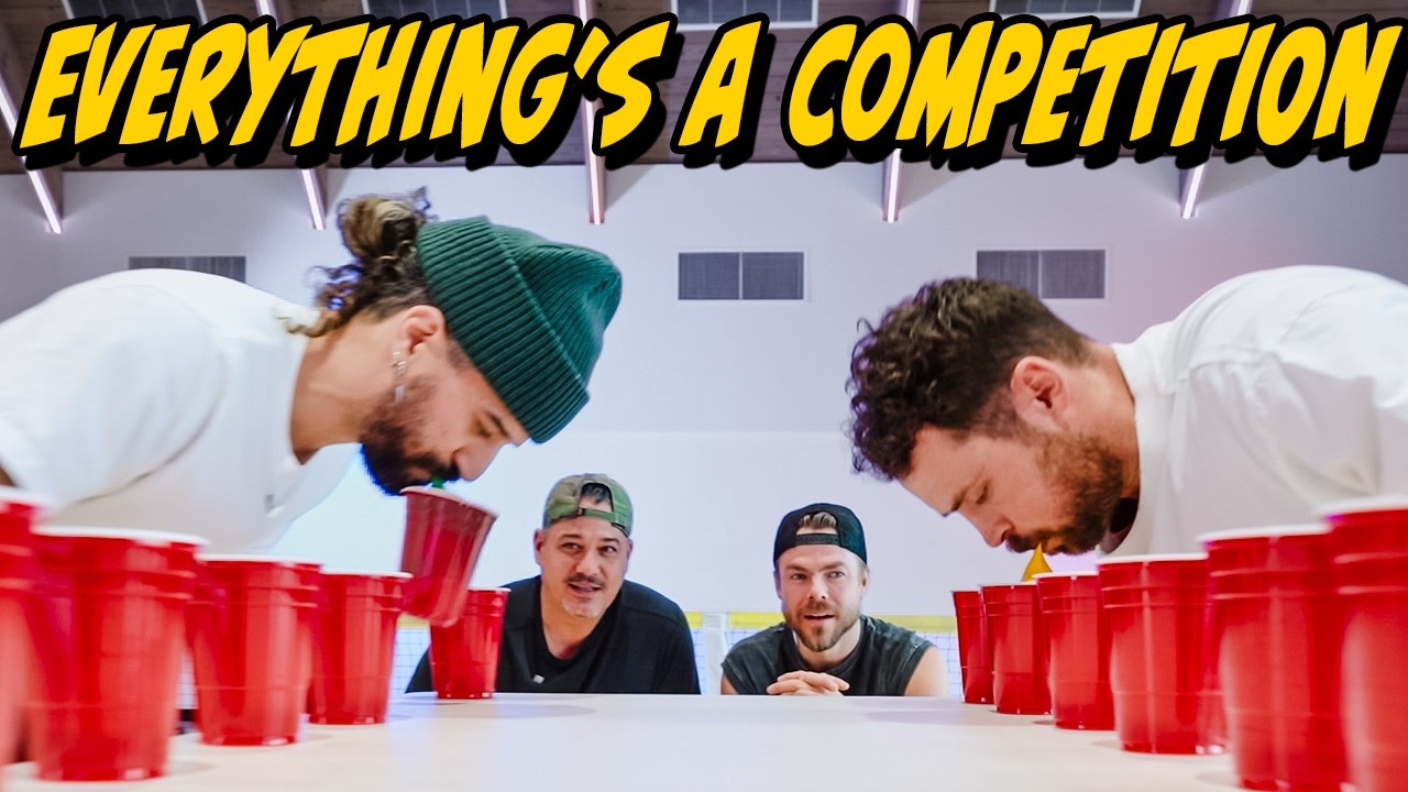 Minute to Win it? Dylan Efron & Derek Hough vs Boston Rob & Mark Ballas