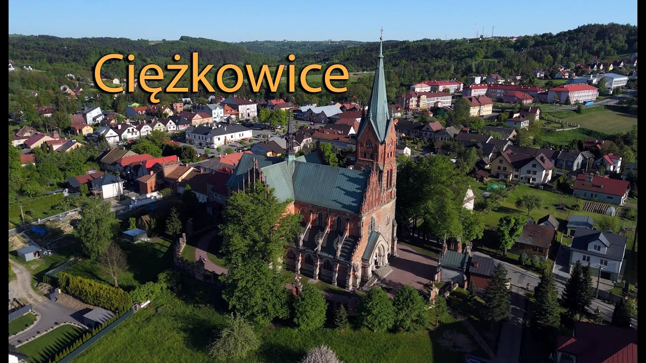 Cięzkowice z drona 4K