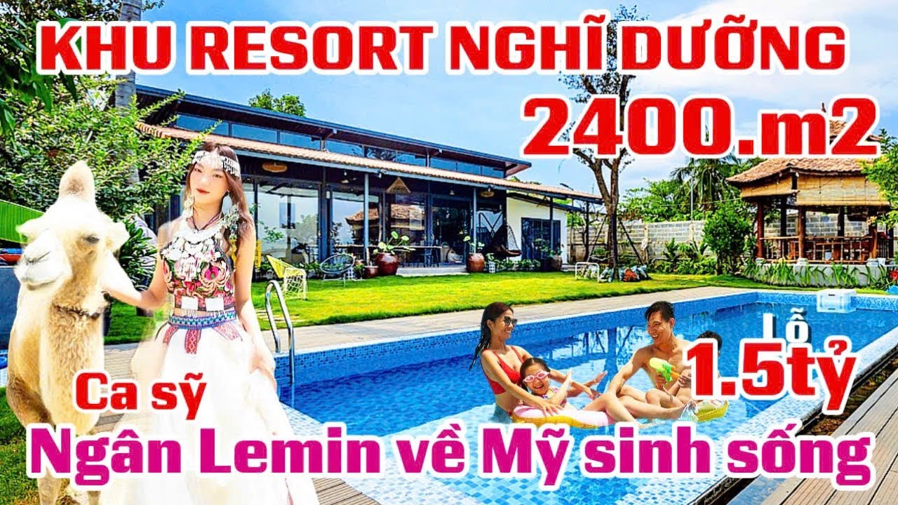NHÀ VƯỜN RESORT LONG AN CHUẨN NGHỈ DƯỠNG. Sống Chậm Giữa Thiên Nhiên