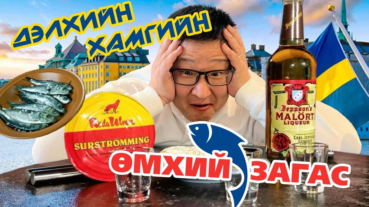 ДЭЛХИЙН ХАМГИЙН ӨМХИЙ ЗАГАСЫГ ШВЕДЭД АМТАЛЛАА 🇸🇪🐟💩🥂😜