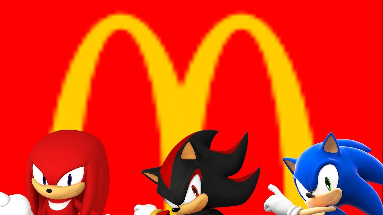 Sonic, Shadow, Knuckles make a fast food/restaurant tier list