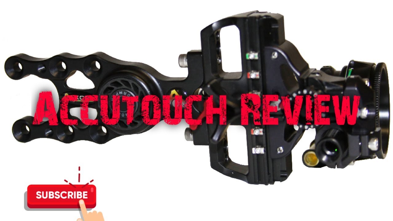 Tru Ball Axcel accutouch hd x41 single pin compound bow sight review