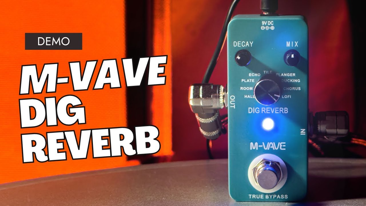 M-vave Dig Reverb pedal