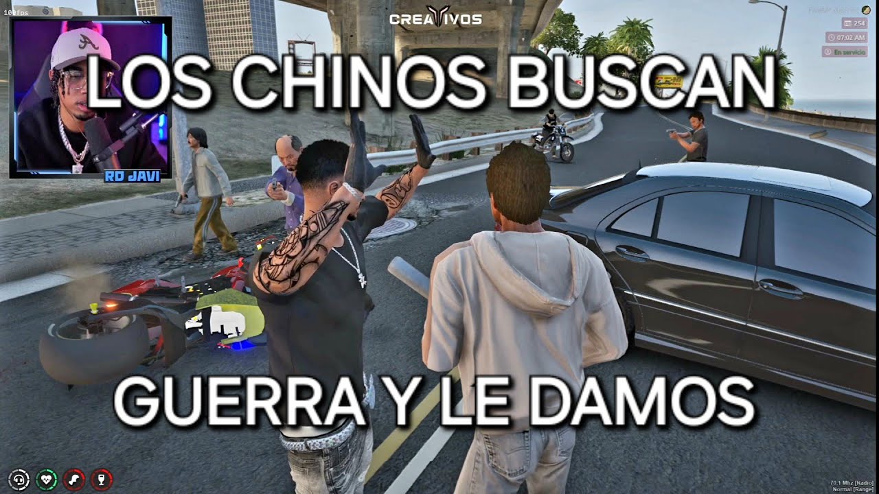 LE DAMOS GUERRA A LOS CHINOS Y A LA POLI