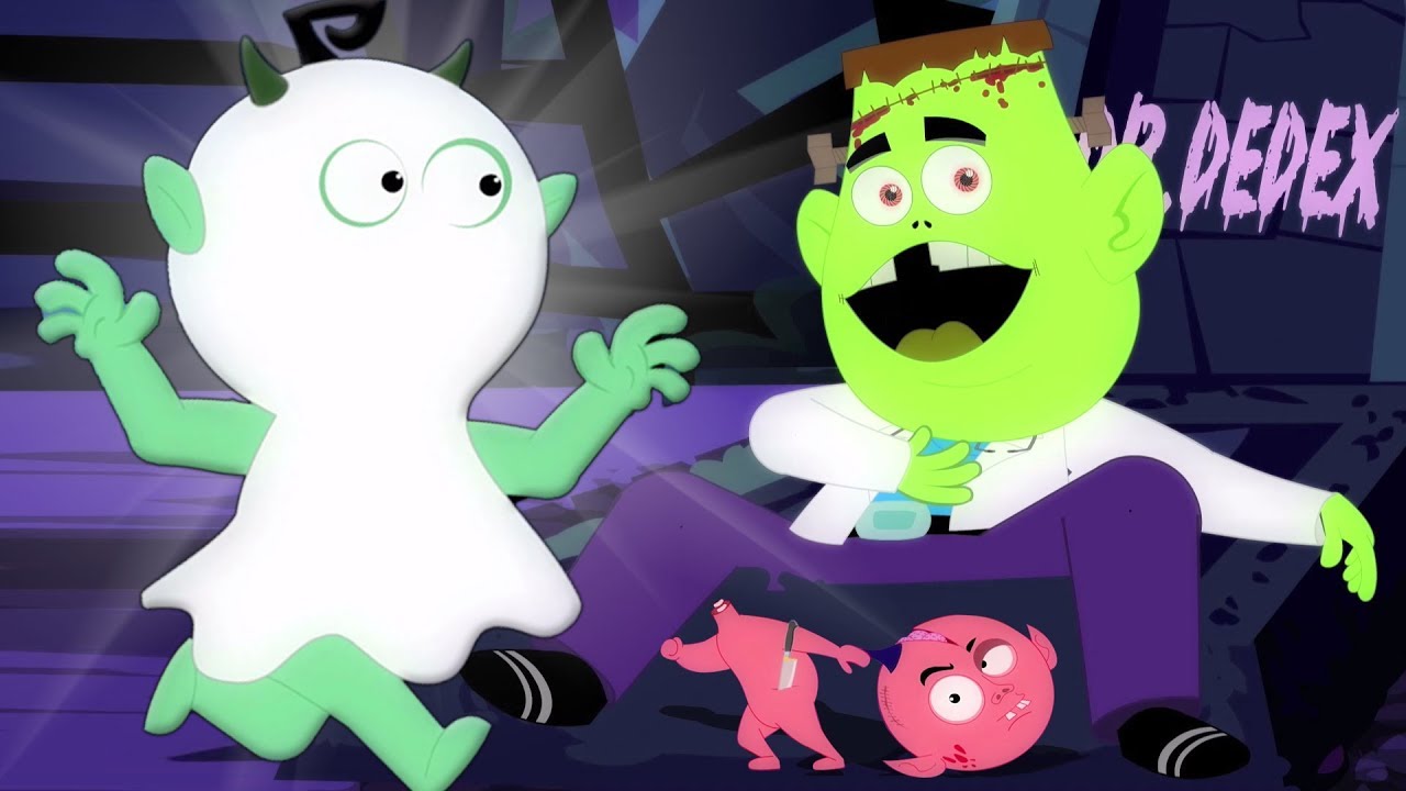 Fantasma les encanta a caminar esta noche halloween para niños Rhyme Ghost They Love to Walk Tonight