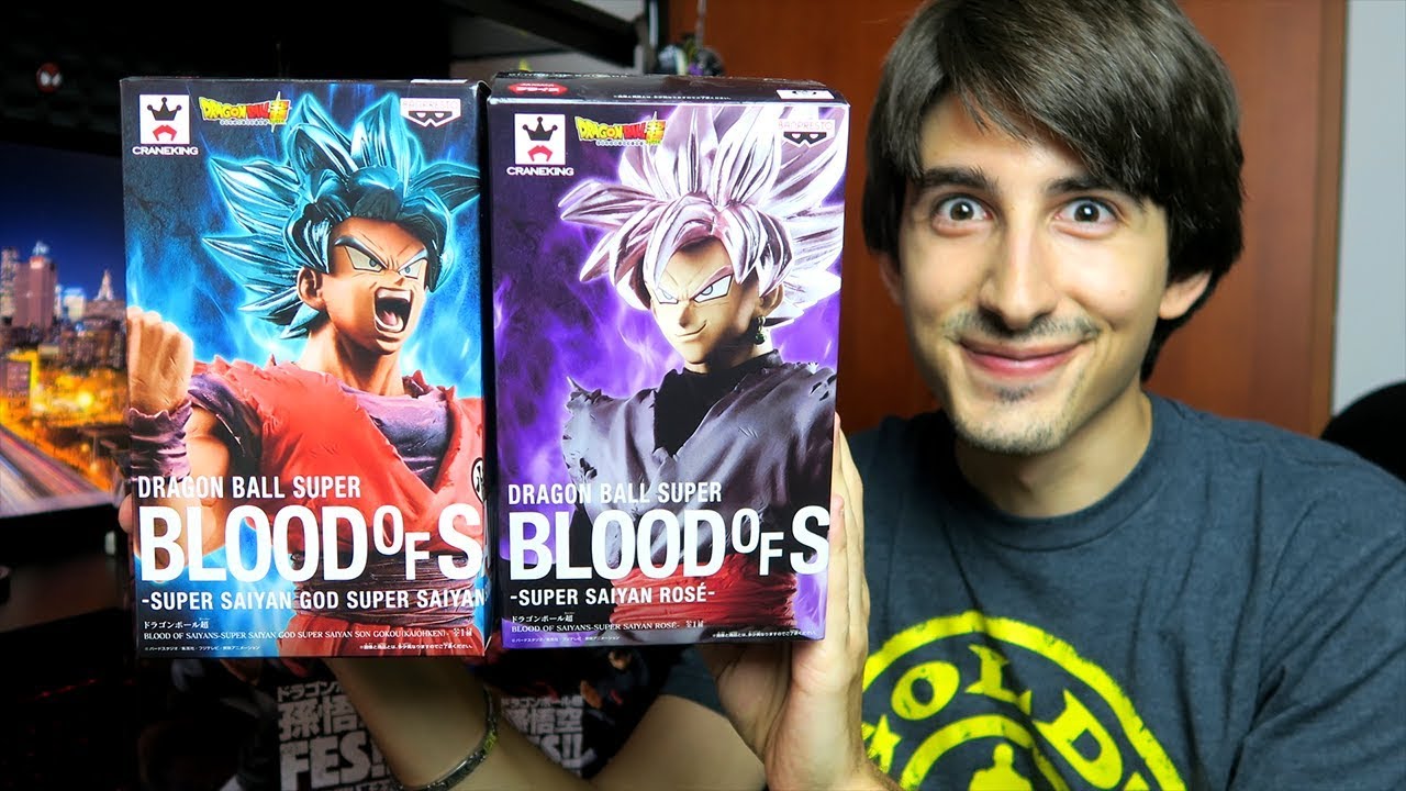 Le STATUE di GOKU BLUE e ROSE: UNO SPETTACOLO! Unboxing Acquisti Figure Dragon Ball Super e GT ITA