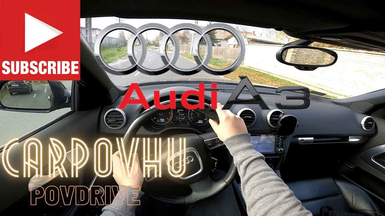 2009 Audi A3 Cabrio - 2.0 Diesel 100 kW (~140 le) - Hungarian POV Drive