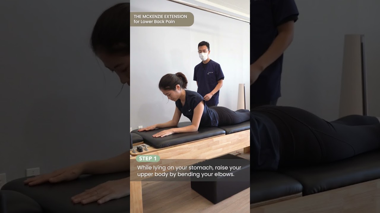 McKenzie Extension Exercise for Low Back Pain, Sciatica, and Herniated Discs