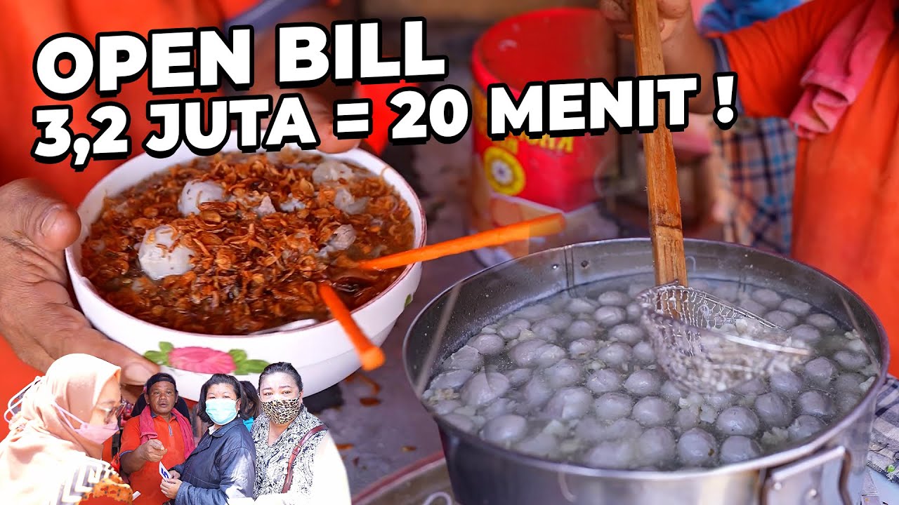 OPEN BILL BAKSO AKIM GA PERLU ANTRI !