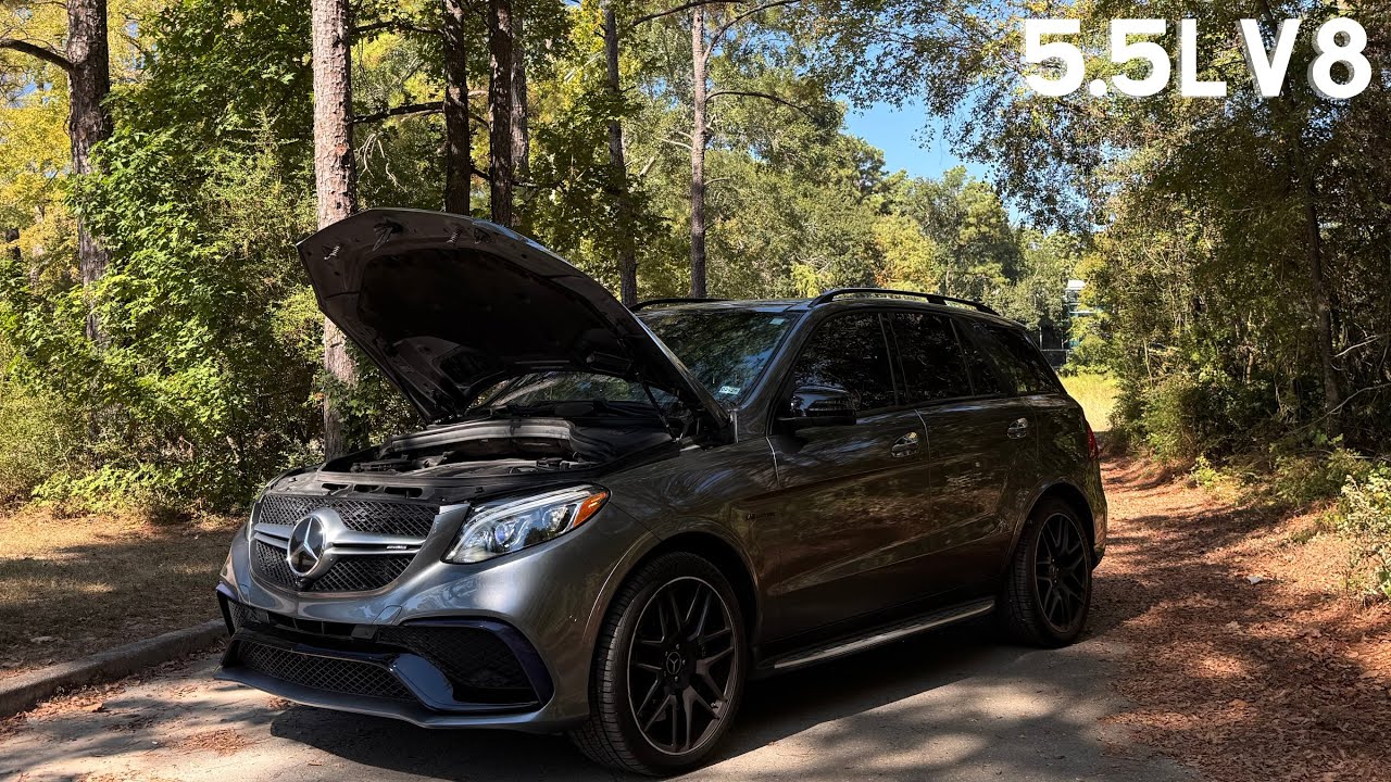 RIPPING BACK ROADS IN MY AMG GLE 63