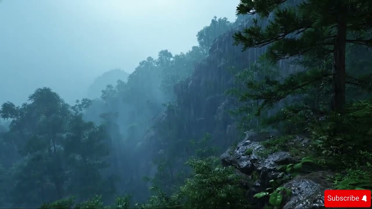 Soft Night Rain ASMR for Peaceful Sleep, Relaxation & Anxiety Relief