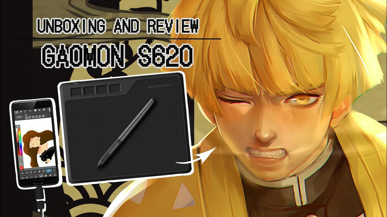 GAOMON S620 | GAOMON 8th Anniversary Celebration | TABLET 👏 REVIEW 👏