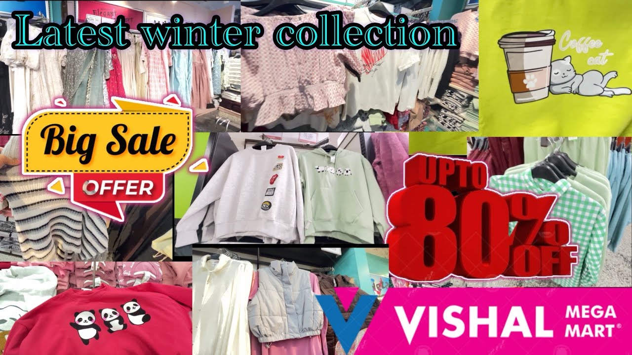 Vishal Mega Mart latest winter collection haul withsale price😍#youtube #youtubevideo #vishalmegamart