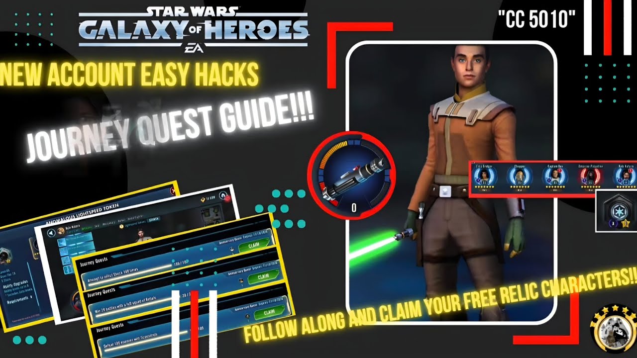 Journey Guide LST Hacks for Newer accounts!!