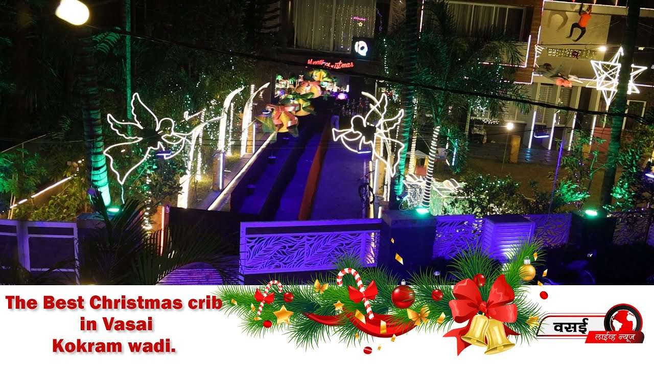 Vasai Live News | The best Christmas crib in Vasai, Kokram wadi.