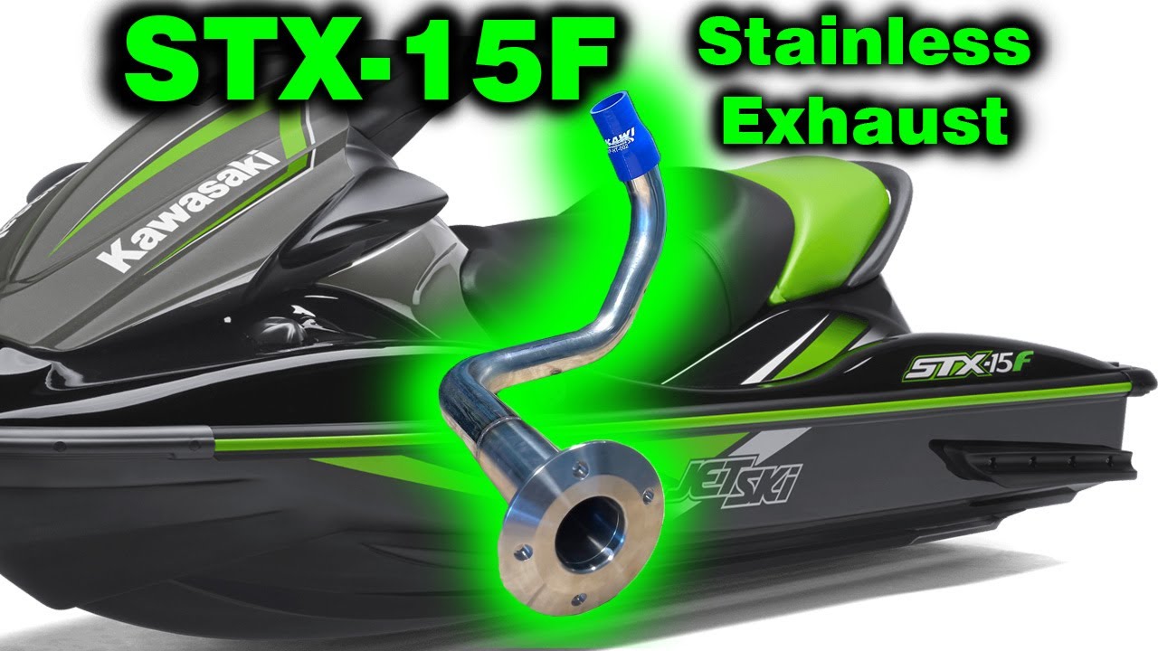 Unleash the Beast: Custom Stainless Steel Exhaust for The Kawasaki STX-15F