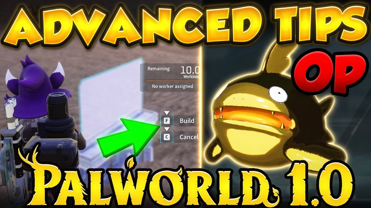 Огромный список советов и хитростей для Palworld 1.0, которые должен знать каждый!