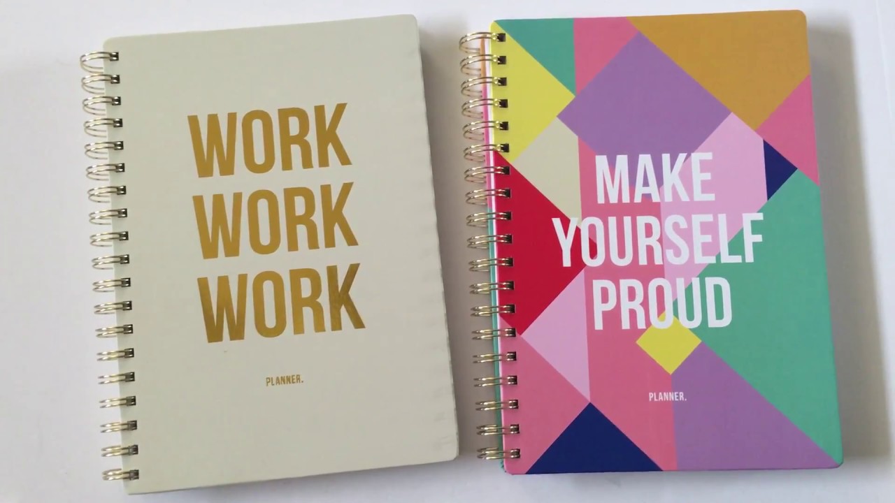 Studio Stationery Planner Review (2 page weekly spread - 1 page horizontal and notes page, undated)