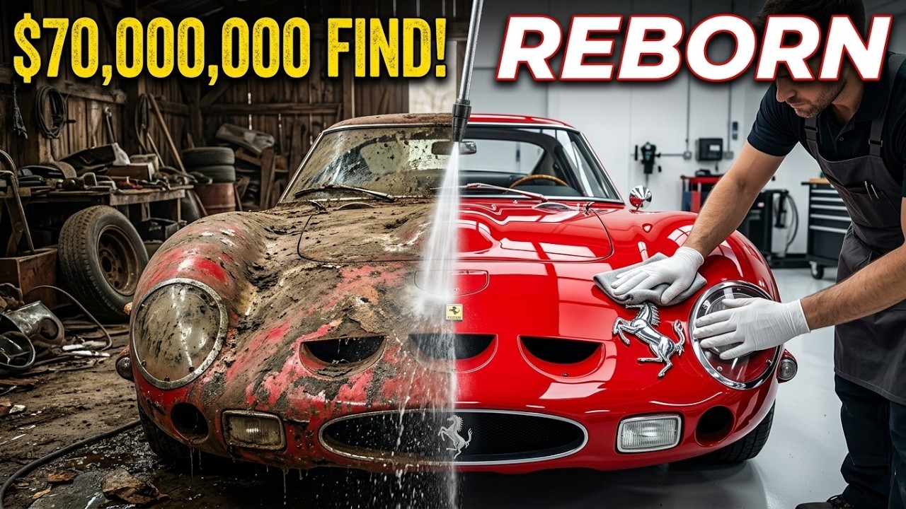 The $70 Million Barn Find: Full Restoration of a 1962 Ferrari 250 GTO