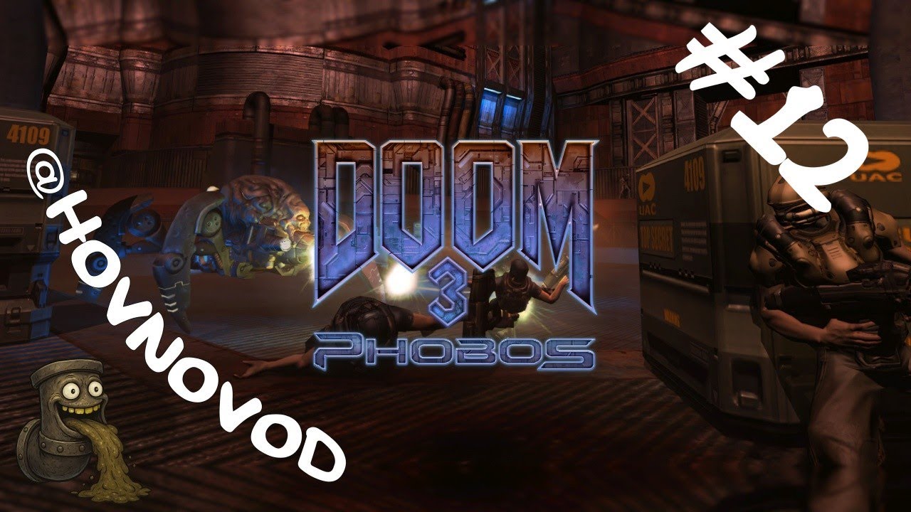 Doom 3: Phobos - Komunitní mód | #12 - Kapitola 8E3 | CZ / SK Let's Play / Gameplay | 4K | @HovnovoD