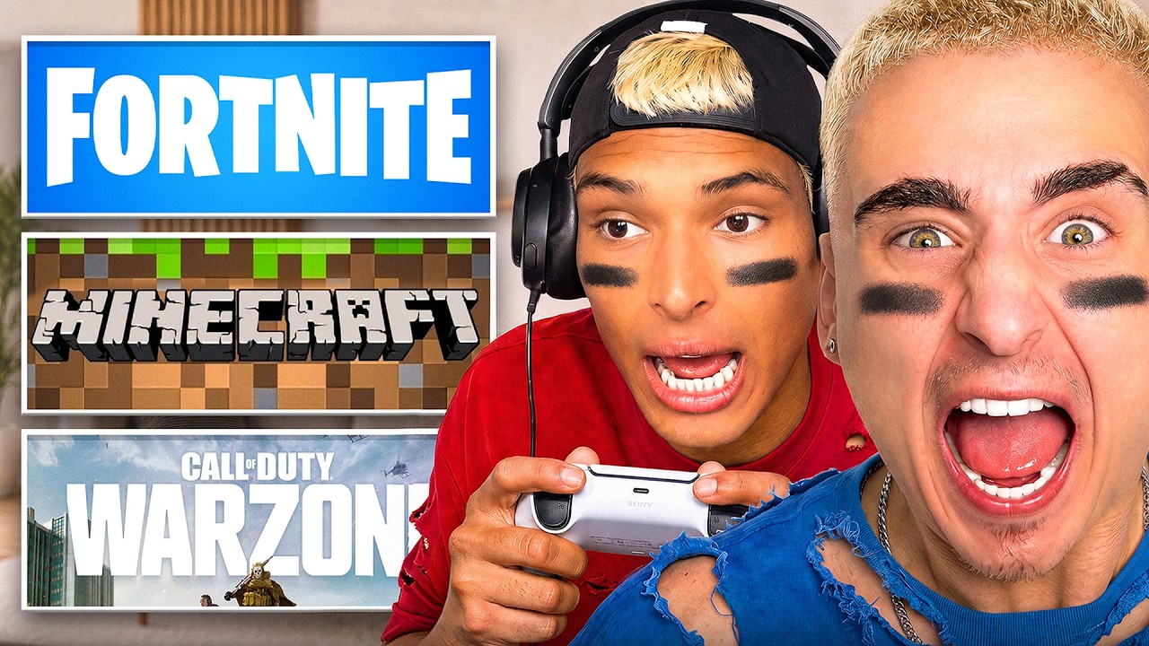 NOT ENDING STREAM UNTIL WE BEAT EVERY GAME ft. Marlon