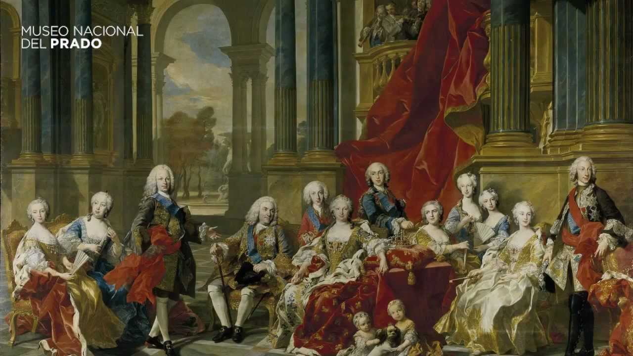 Obra comentada: La familia de Felipe V, de Louis Michel van Loo
