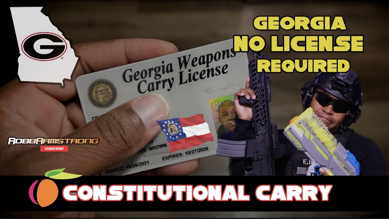 Constitutional Carry in Georgia: No License Required 🤔