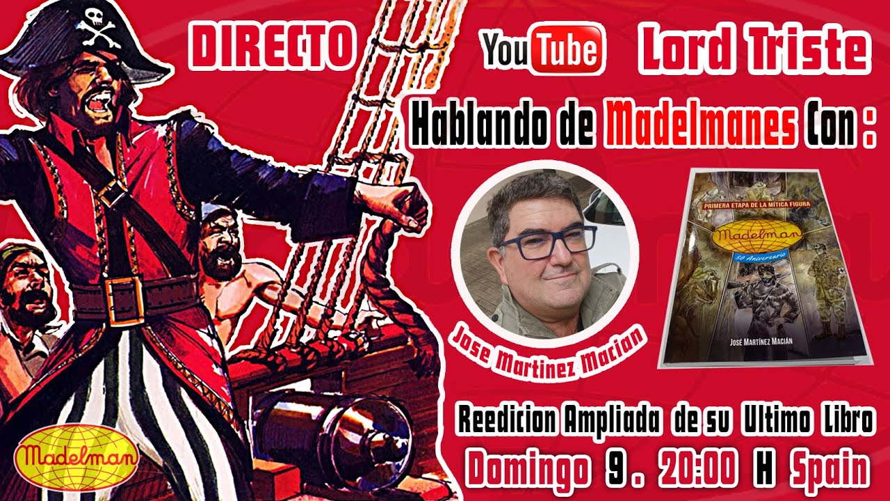 Hablando de Madelmanes Con Jose Martinez Macian. Reedicion De Su Libro: 1ª Etapa La Mitica Figura.
