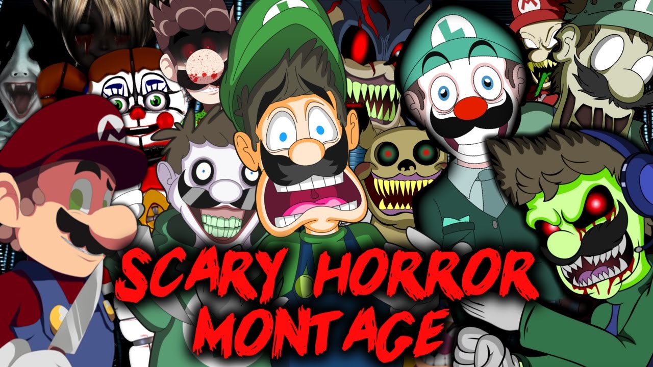 LUIGIKID - SCARY HORROR GAME MONTAGE [HALLOWEEN 2016 SPECIAL]
