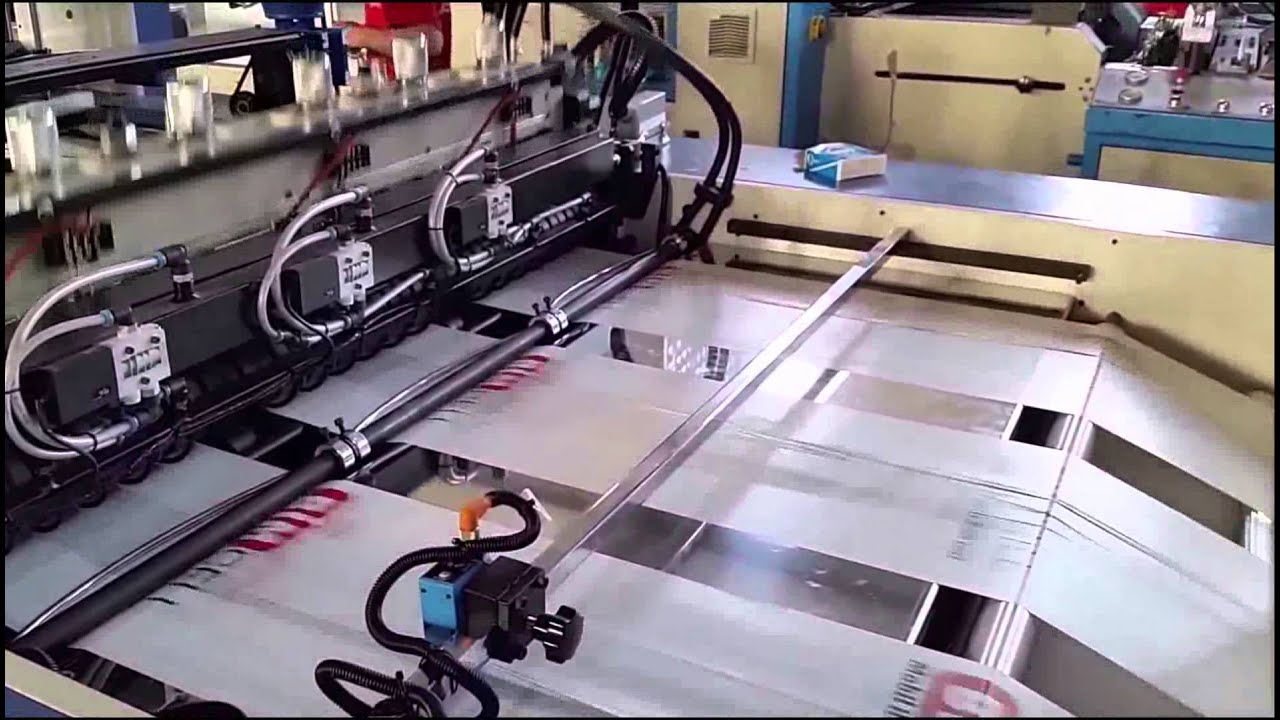 3 LINES T SHIRT BAG MAKING MACHINE