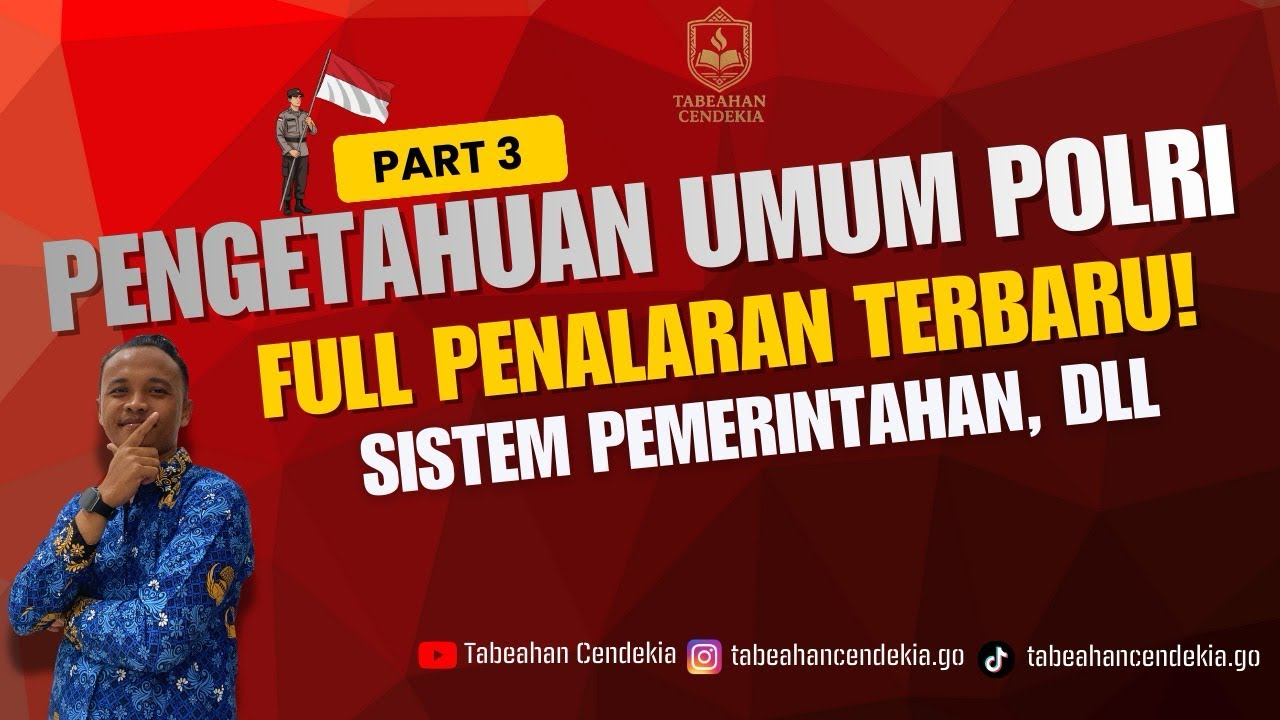 𝗙𝗢𝗞𝗨𝗦 𝗣𝗨 𝗣𝗢𝗟𝗥𝗜 #𝟯| PU Polri Full Penalaran😲