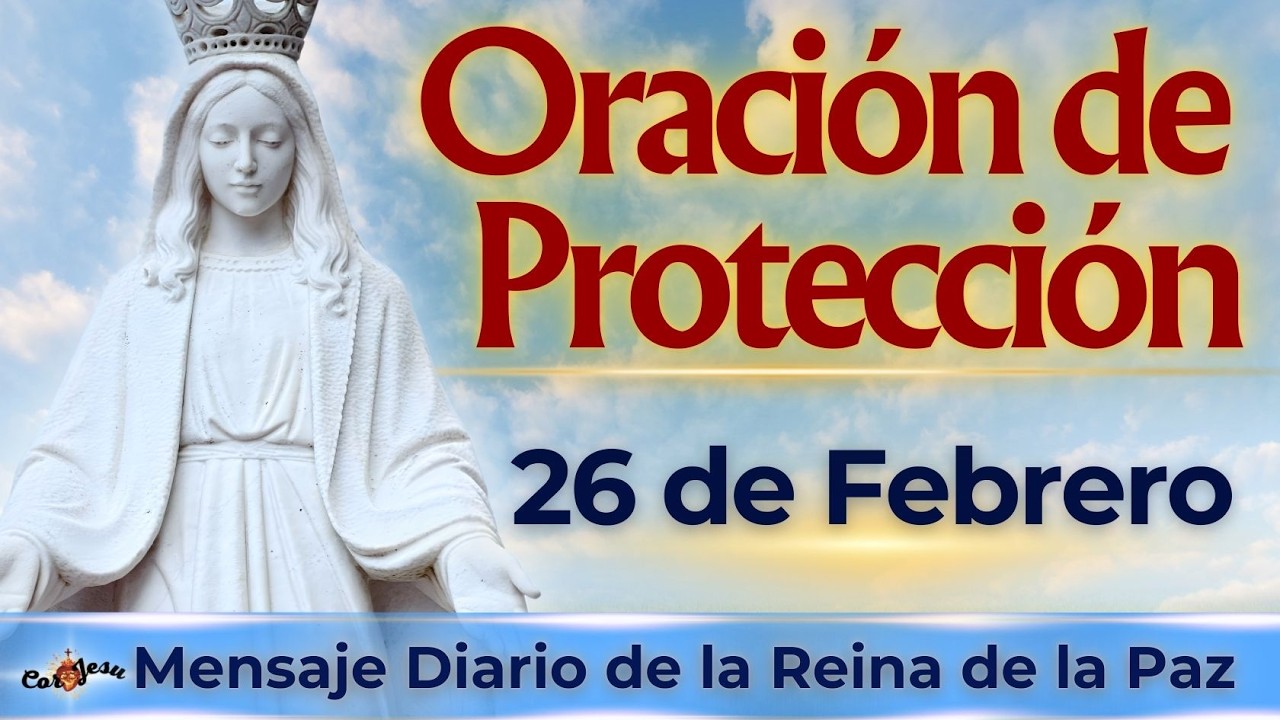 ❤️‍🔥CORAZA de PROTECCIÓN y CONSAGRACIÓN de las FAMILIAS | para BENDECIR TODOS LOS DÍAS