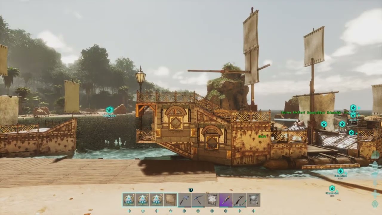 ARK Survival Ascended Better Raft build