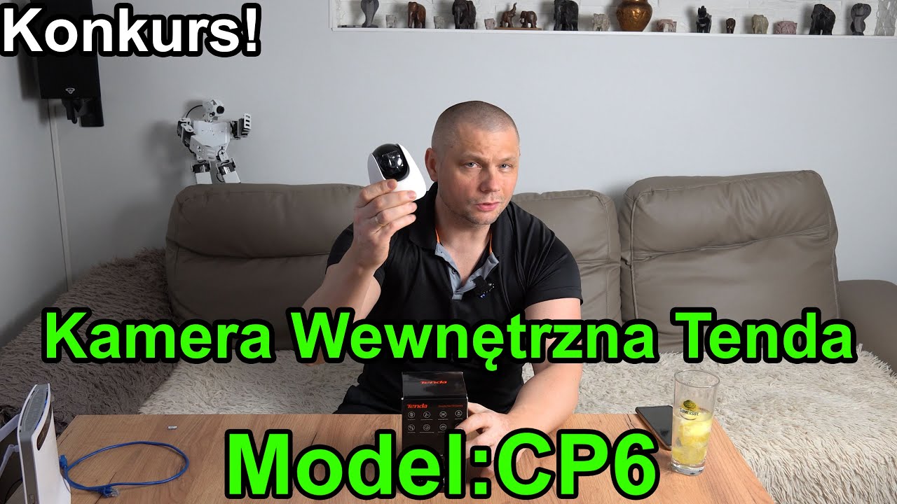 Kamera IP wewnętrznaTenda CP6. Kamera wifi zobacz, oceń i weź udział w konkursie