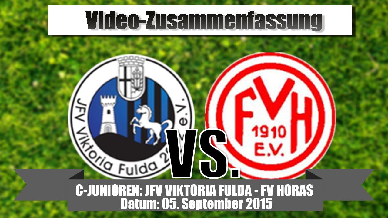 C-Junioren Hessenliga: Viktoria Fulda - FV Horas