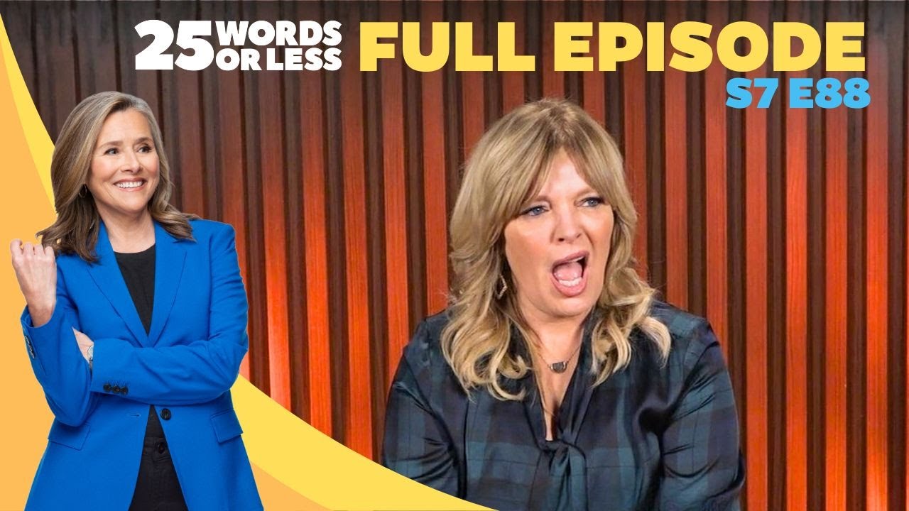 This Word Had Everyone Thirsting for the Answer | 25 Words or Less Game Show | S7 E88