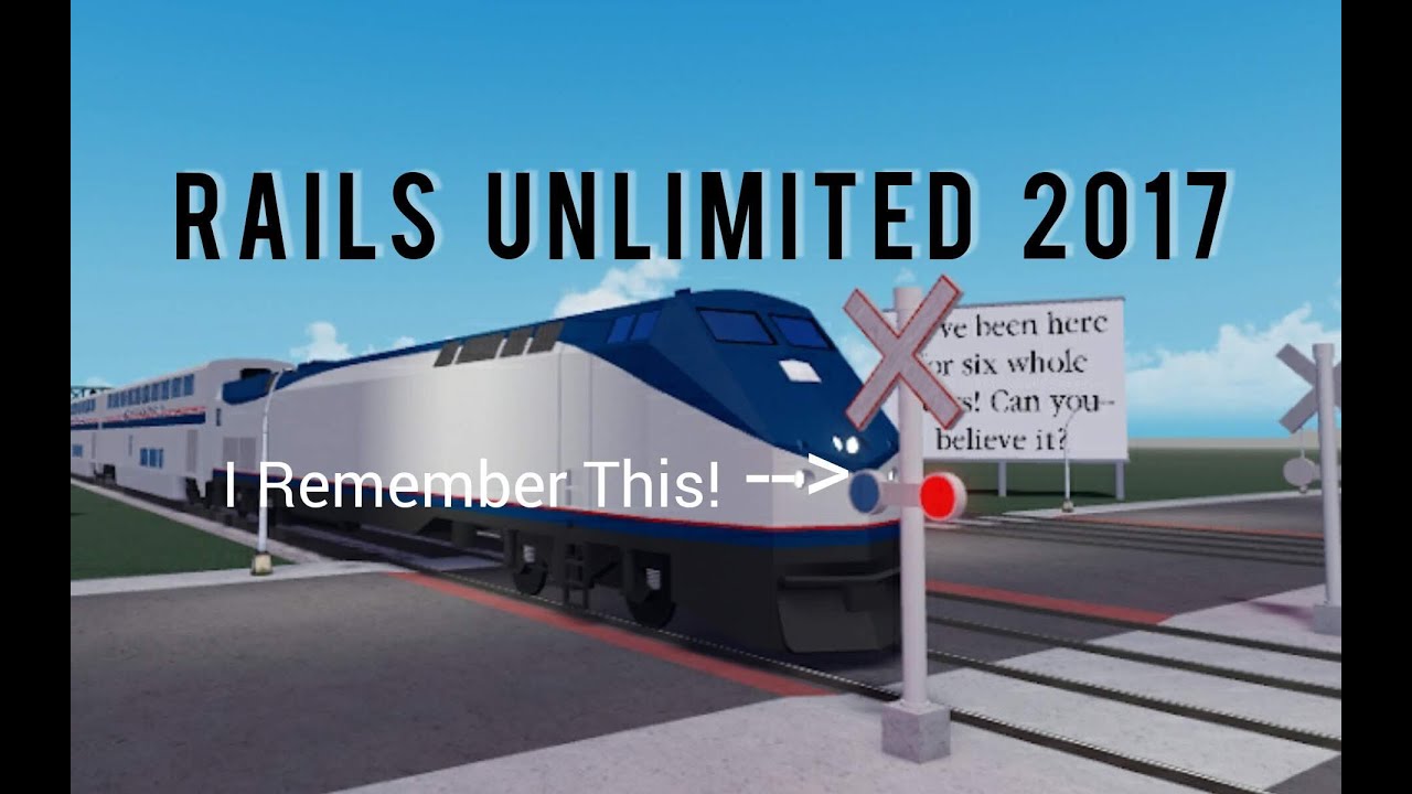 Visting Rail Unlimited 2017 Almost Made me Cry - Roblox Rails Unlimited Sixth Anniversary